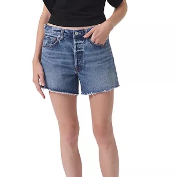 AGolde Parker Cutoff Vintage Shorts in Ruin, NWOT, 26 - Picture 2 of 5